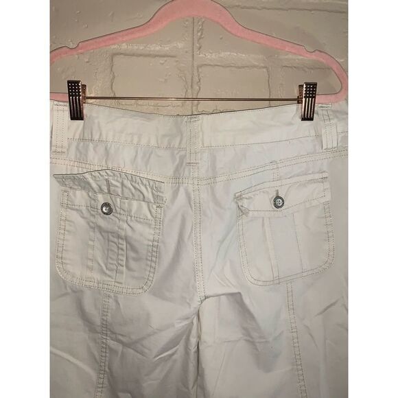 Vintage 90’s Y2K Baggy Khaki Cargo Shorts 10 - Picture 7 of 14